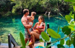 David Bisbal y su familia de vacaciones en República Dominicana