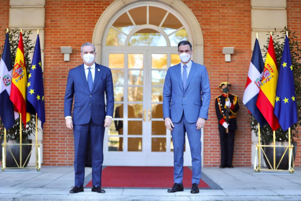 Presidentes de República Dominicana y España se reúnen en la Moncloa