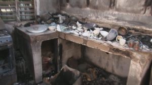 Incendio deja sin techo a madre y sus hijos en Las Yayas de Azua