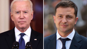 Biden y Zelenski hablan 40 minutos sobre ayuda militar y sanciones