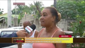 Piden arreglo de calles en sector Nueva Esperanza, Los Alcarrizos